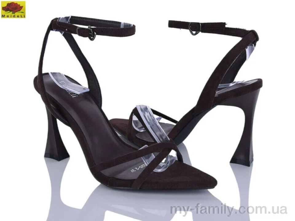 Босоніжки штучна замша коричневий жінки -, Жіночі босоніжки оптом