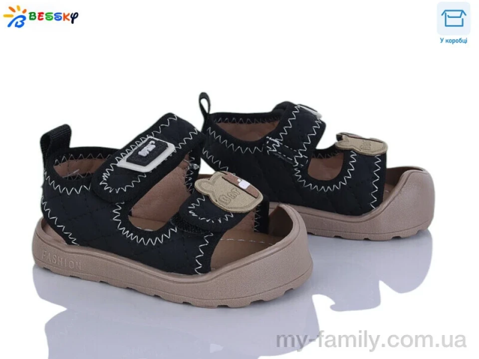 Босоніжки штучна шкіра чорний діти дівчинка, Взуття оптом діти