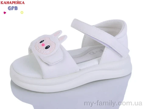 Босоніжки штучна шкіра білий діти дівчинка, Взуття оптом діти