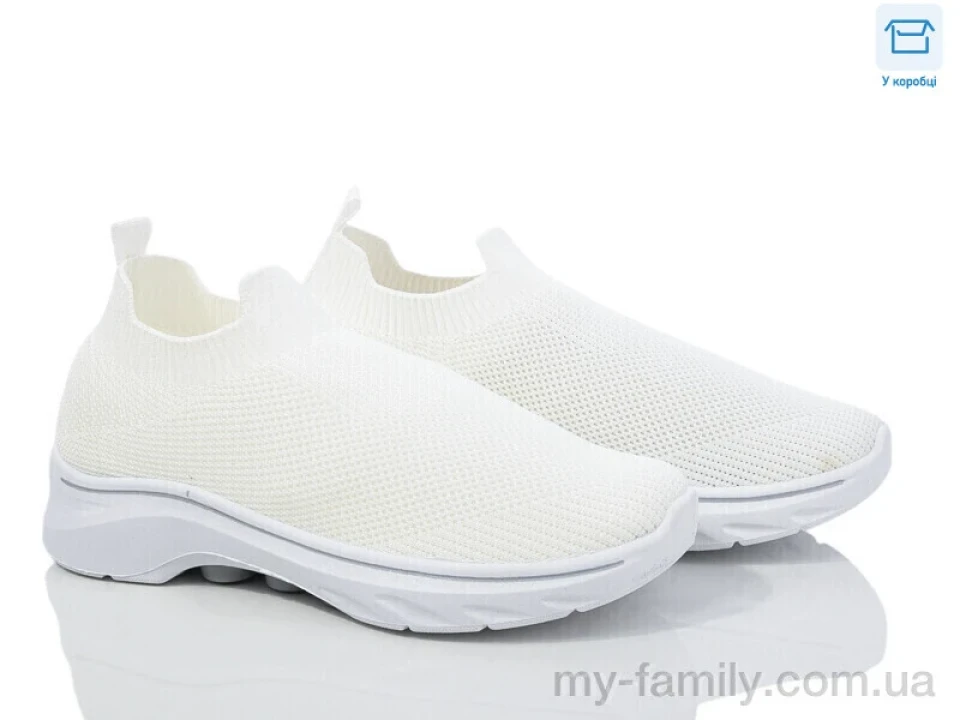 Кросівки текстиль білий жінки -, Жіночі кросівки оптом