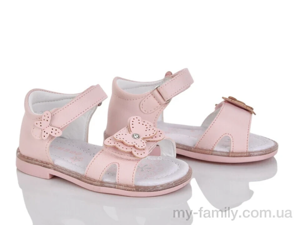 Босоніжки штучна шкіра рожевий діти дівчинка, Взуття оптом діти