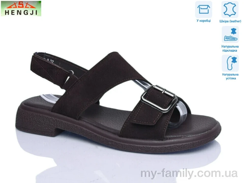 Босоніжки натуральна замша коричневий жінки -, Жіночі босоніжки оптом