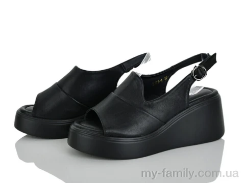 Босоніжки штучна шкіра чорний жінки -, Жіночі босоніжки оптом