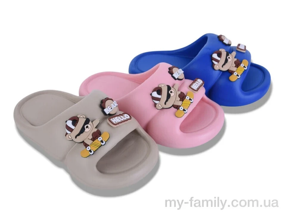 Шльопанці піна мікс діти унісекс, Дитячі шльопанці оптом