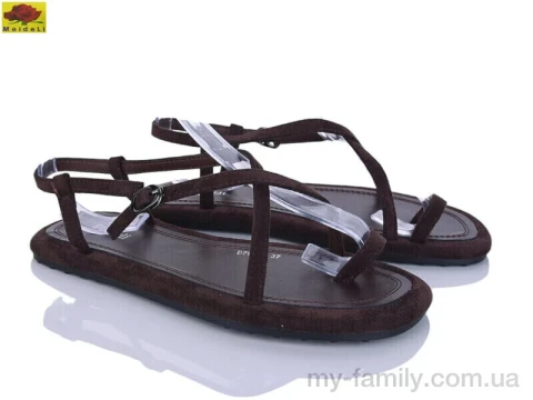 Босоніжки штучна замша коричневий жінки -, Жіночі босоніжки оптом