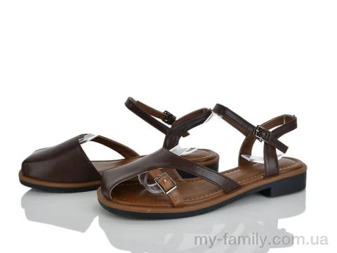 Босоніжки штучна шкіра коричневий жінки -, Жіночі босоніжки оптом