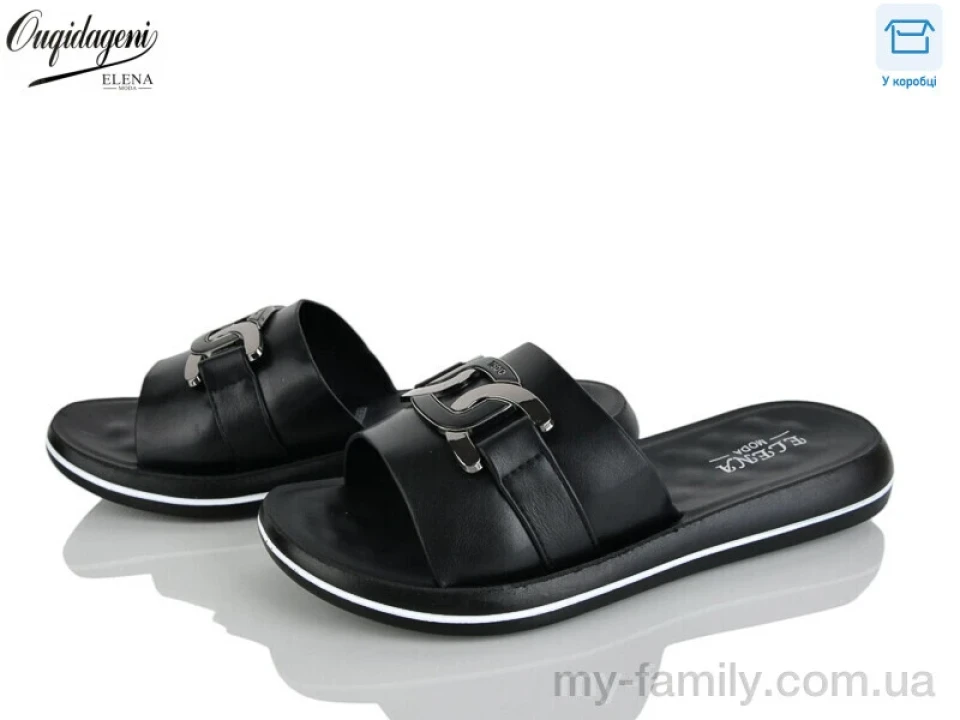 Шльопанці штучна шкіра чорний жінки -, Жіночі шльопанці оптом