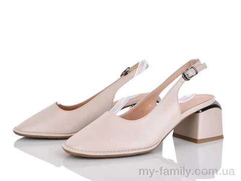 Туфлі штучна шкіра бежевий жінки -, Туфлі жіночі оптом