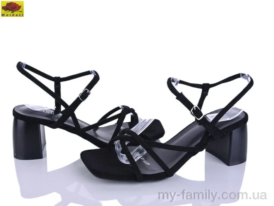 Босоніжки штучна замша чорний жінки -, Жіночі босоніжки оптом