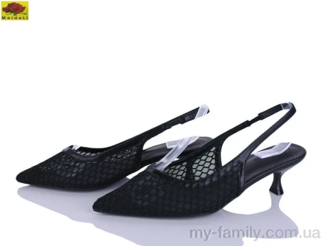 Туфлі штучна шкіра-текстиль чорний жінки -, Туфлі жіночі оптом