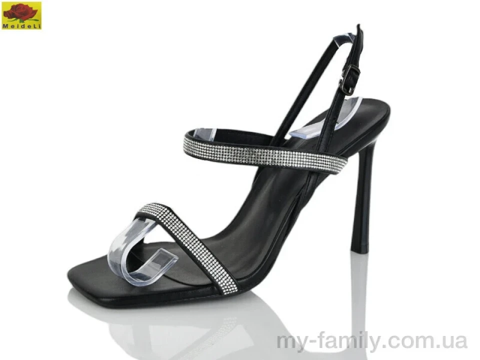 Босоніжки штучна шкіра чорний жінки -, Жіночі босоніжки оптом