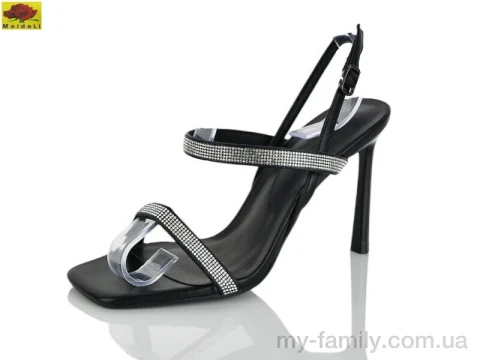 Босоніжки штучна шкіра чорний жінки -, Жіночі босоніжки оптом