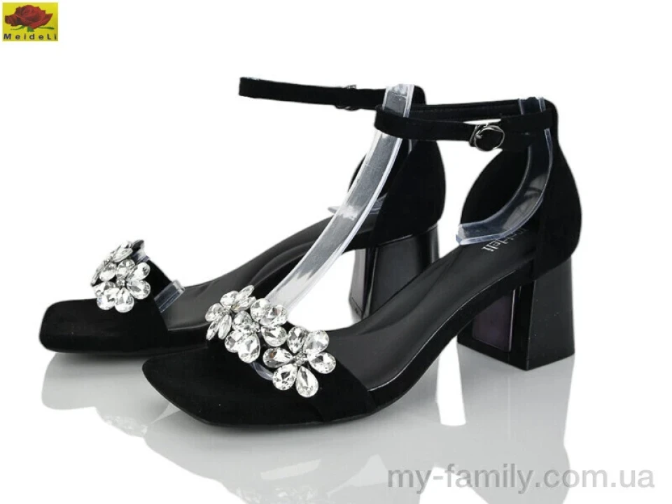 Босоніжки штучна замша чорний жінки -, Жіночі босоніжки оптом