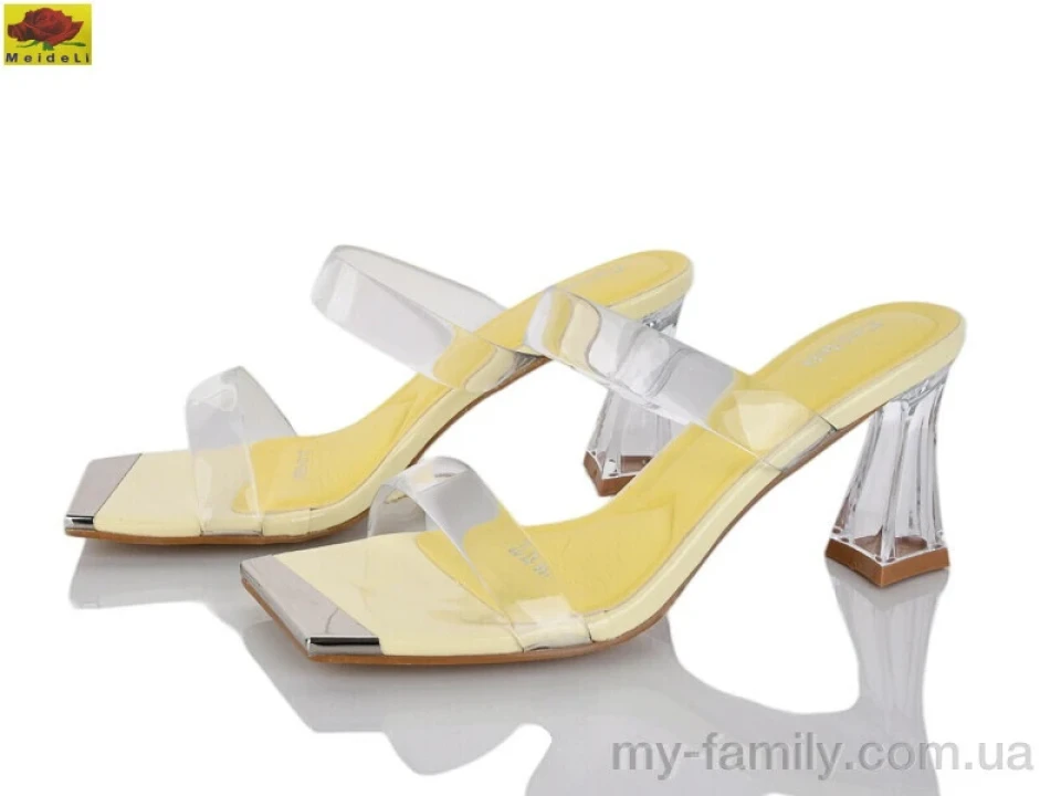 Босоніжки силікон жовтий жінки -, Жіночі босоніжки оптом