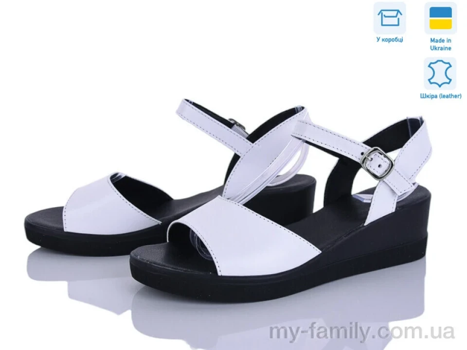 Босоніжки натуральна шкіра білий жінки -, Жіночі босоніжки оптом