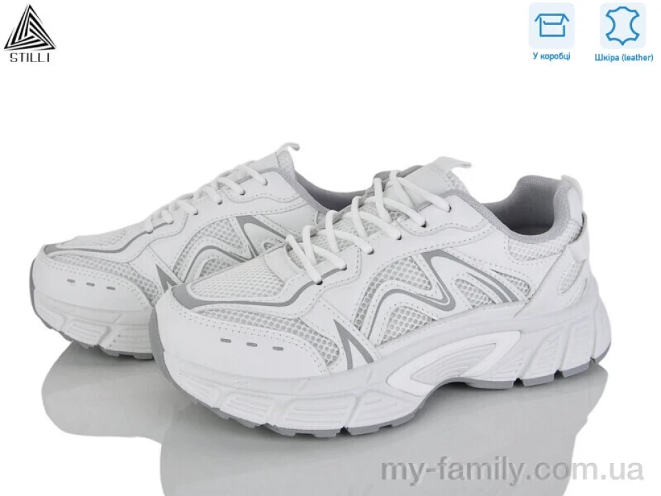 Кросівки натуральна шкіра-текстиль білий жінки -, Жіночі кросівки оптом