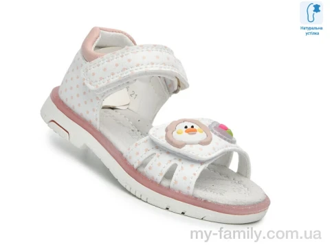 Босоніжки штучна шкіра білий діти дівчинка, Взуття оптом діти