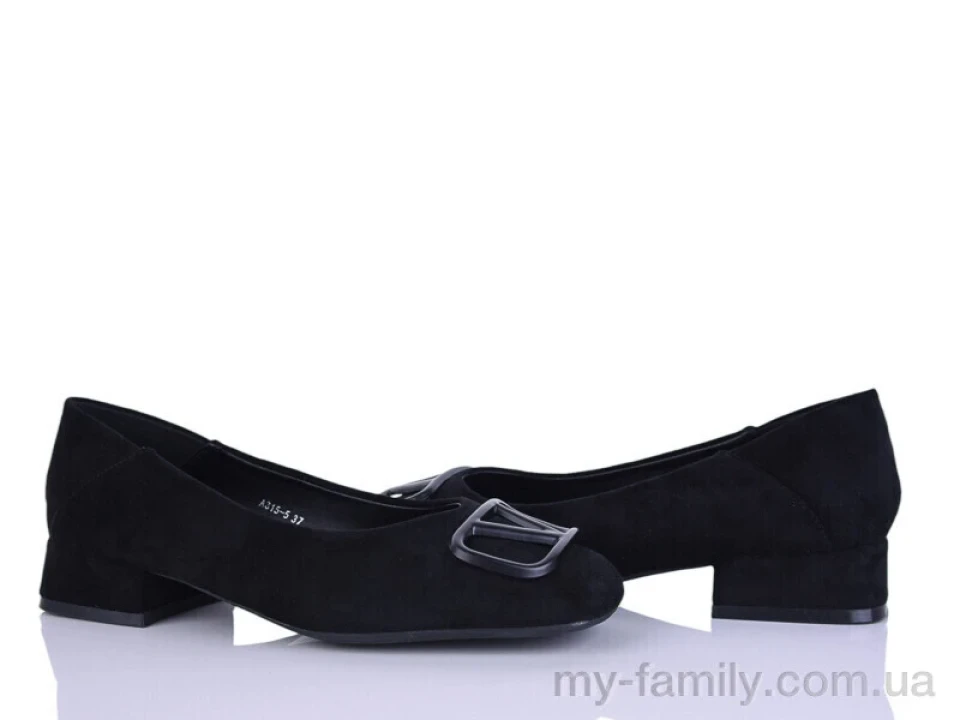 Туфлі штучна замша чорний жінки -, Туфлі жіночі оптом