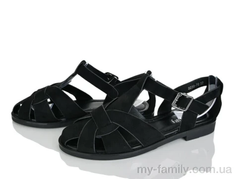 Босоніжки штучна замша чорний жінки -, Жіночі босоніжки оптом