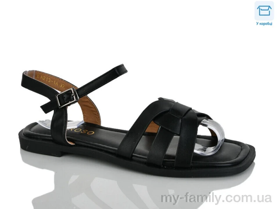 Босоніжки штучна шкіра чорний жінки -, Жіночі босоніжки оптом