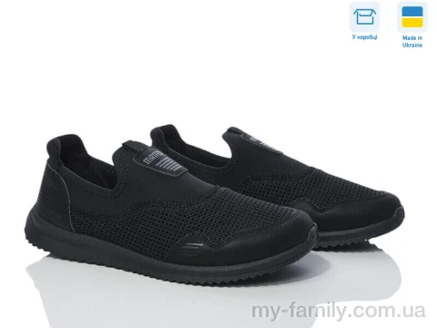 Кросівки штучна шкіра-текстиль чорний чоловіки -, Чоловічі кросівки оптом