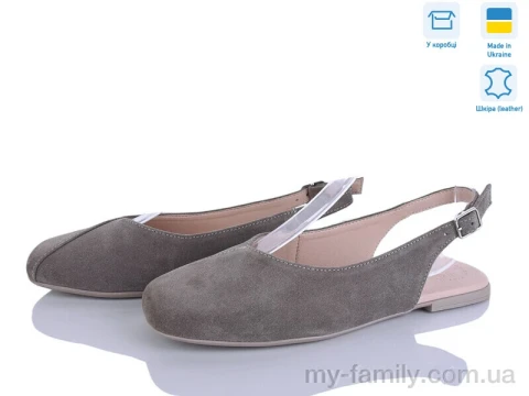 Туфлі натуральна замша сірий жінки -, Туфлі жіночі оптом