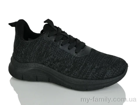 Кроссовки текстиль черный женщины -, Женские кроссовки оптом