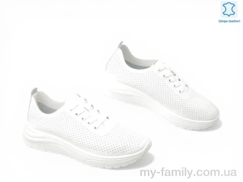 Кросівки натуральна шкіра білий жінки -, Жіночі кросівки оптом