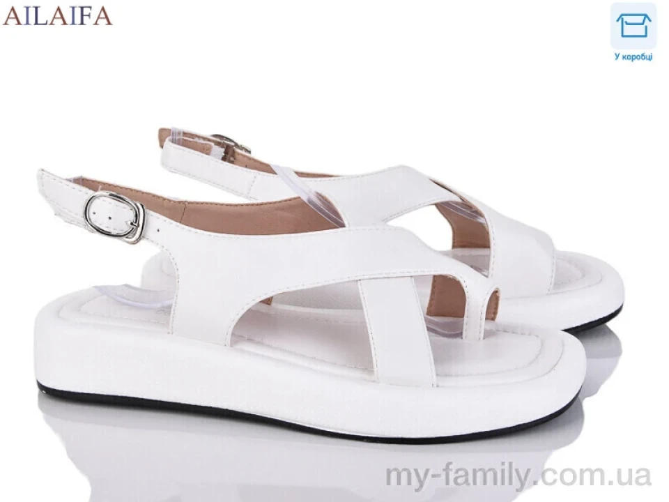 Босоніжки штучна шкіра білий жінки -, Жіночі босоніжки оптом