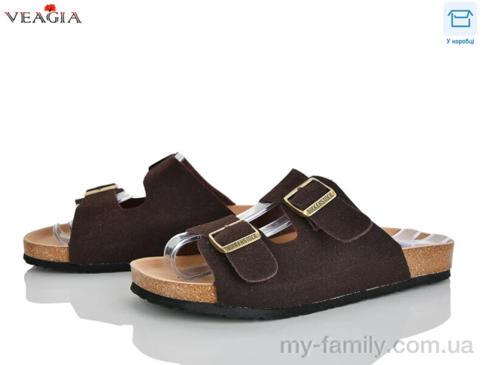 Шльопанці штучна замша коричневий жінки -, Жіночі шльопанці оптом