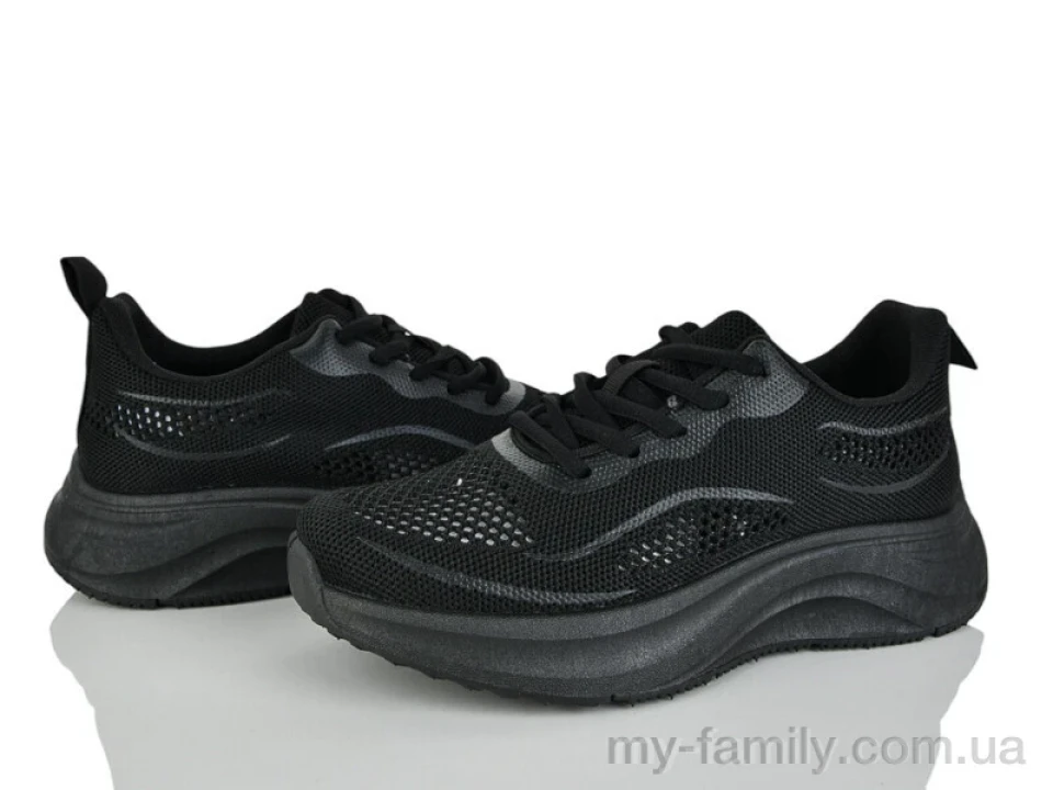 Кросівки текстиль чорний жінки -, Жіночі кросівки оптом