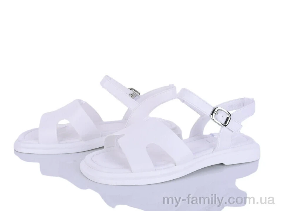 Босоніжки штучна шкіра білий жінки -, Жіночі босоніжки оптом