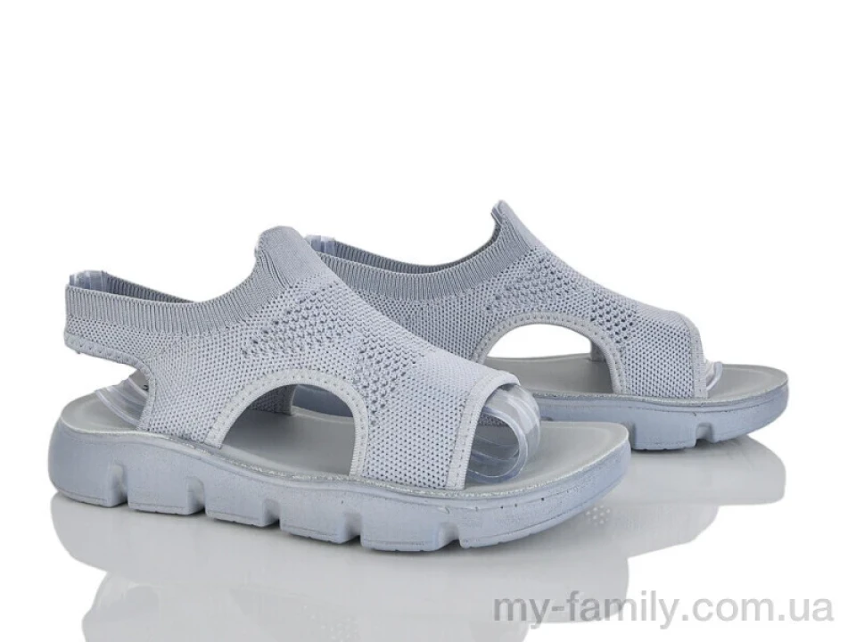 Босоніжки текстиль сірий жінки -, Жіночі босоніжки оптом