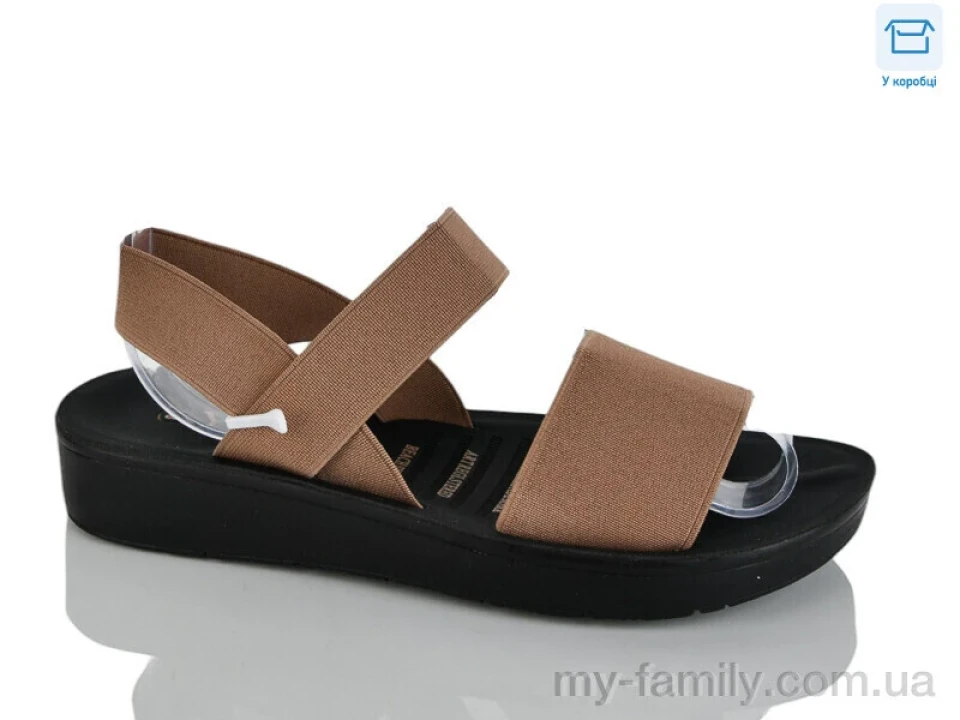 Босоніжки текстиль коричневий жінки -, Жіночі босоніжки оптом