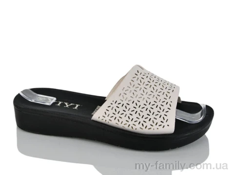 Шльопанці штучна шкіра бежевий жінки -, Жіночі шльопанці оптом