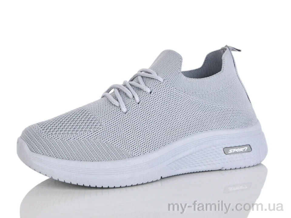 Кросівки текстиль сірий жінки -, Жіночі кросівки оптом