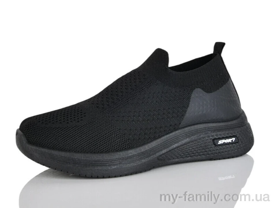 Кросівки текстиль чорний жінки -, Жіночі кросівки оптом