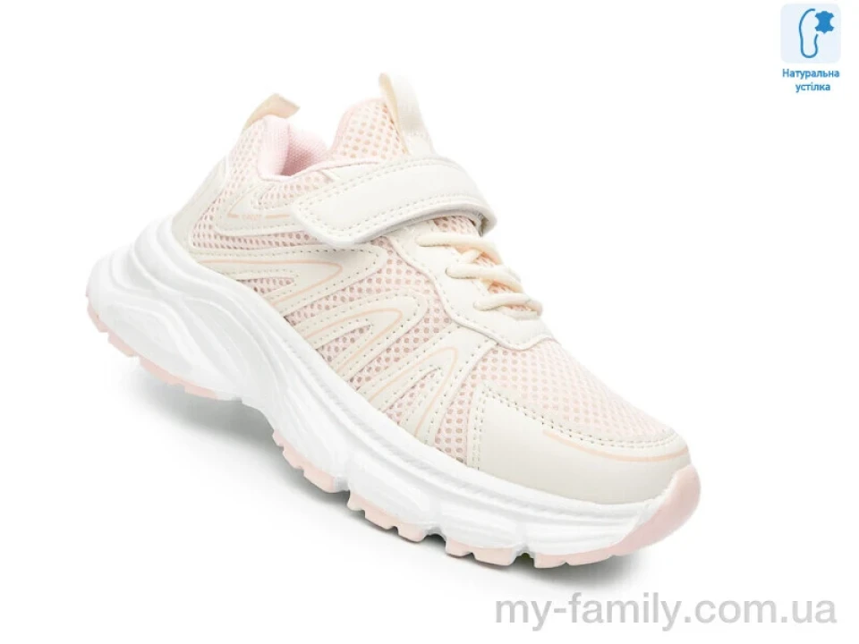 Кроссовки искусственная кожа-текстиль бежевый дети девочка, Детски кроссовки оптом