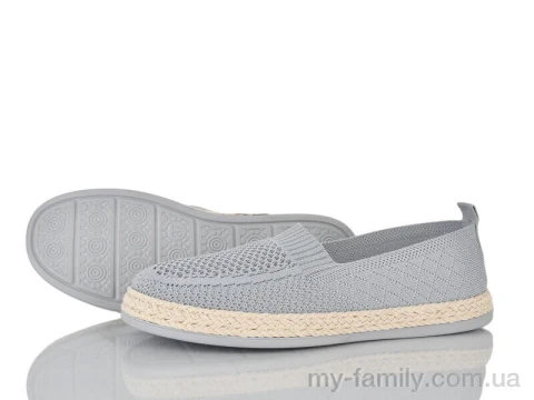 Сліпони текстиль сірий жінки -, Жіночі сліпони оптом