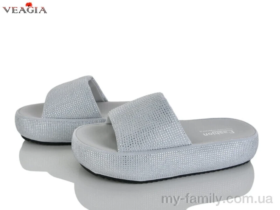 Шльопанці текстиль сірий жінки -, Жіночі шльопанці оптом