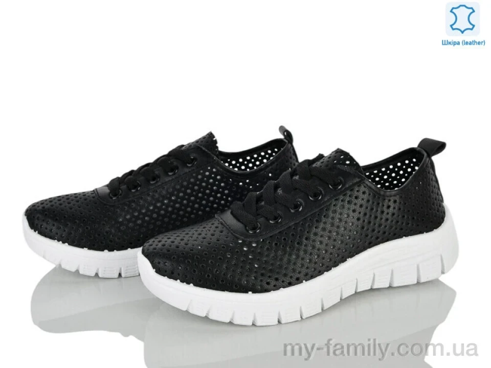 Кросівки натуральна шкіра чорний жінки -, Жіночі кросівки оптом