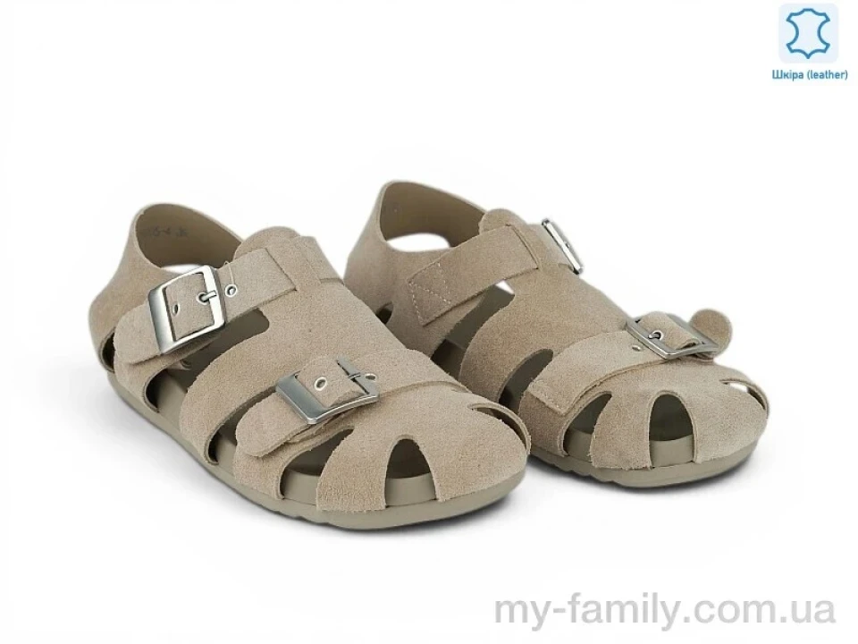 Босоніжки натуральна шкіра бежевий жінки -, Жіночі босоніжки оптом