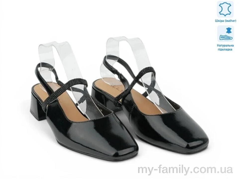 Босоніжки натуральна шкіра чорний жінки -, Жіночі босоніжки оптом