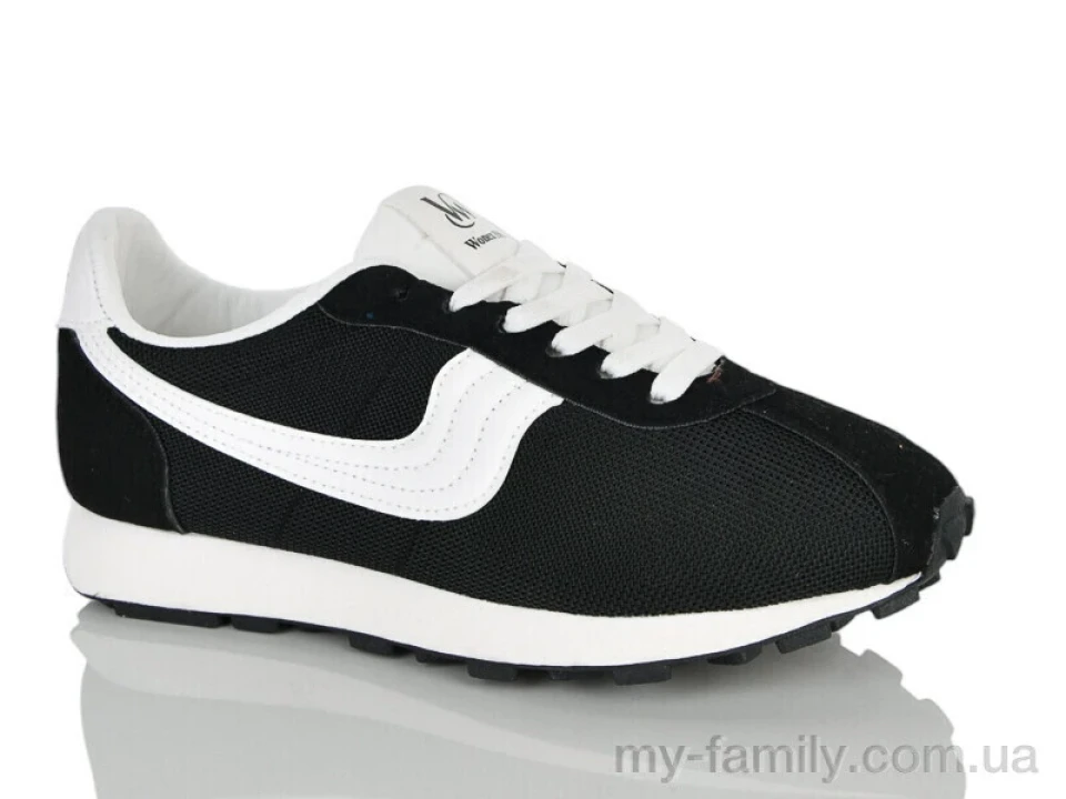 Кросівки штучна замша-текстиль чорний жінки -, Жіночі кросівки оптом