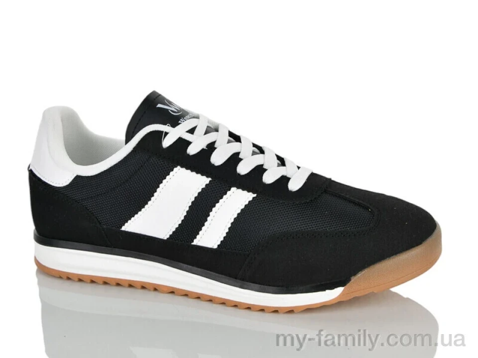 Кросівки штучна замша-текстиль чорний чоловіки -, Чоловічі кросівки оптом