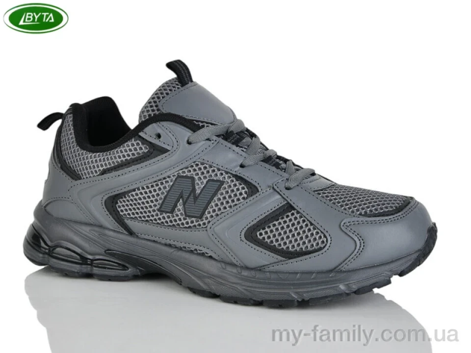 Кросівки штучна шкіра-текстиль сірий чоловіки -, Чоловічі кросівки оптом