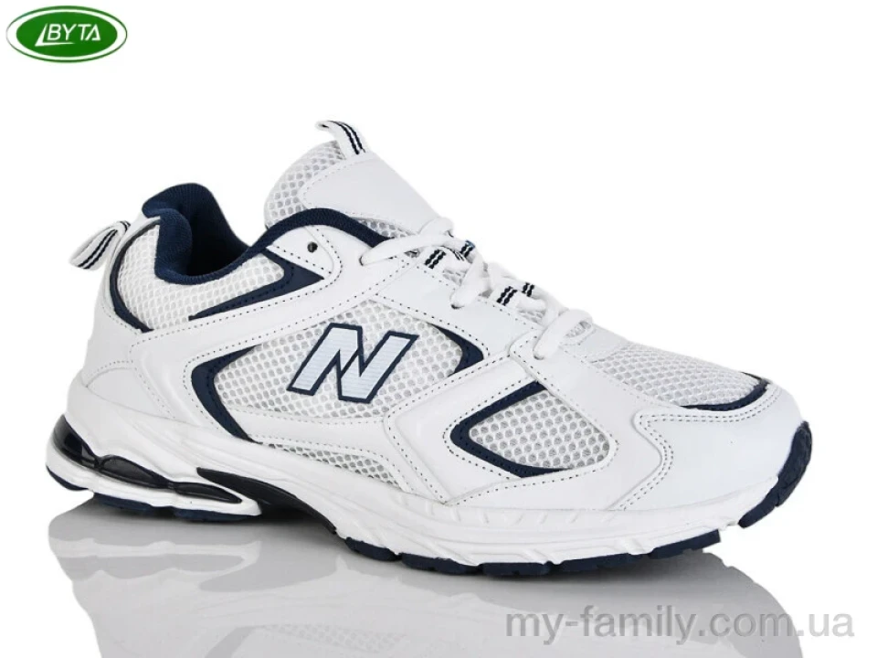 Кросівки штучна шкіра-текстиль білий чоловіки -, Чоловічі кросівки оптом