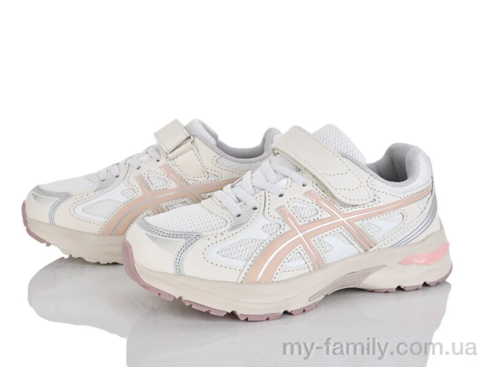 Кросівки штучна шкіра-текстиль бежевий діти дівчинка, Дитячі кросівки оптом