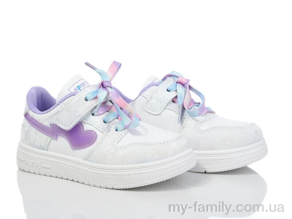 Кросівки штучна шкіра білий діти дівчинка, Дитячі кросівки оптом