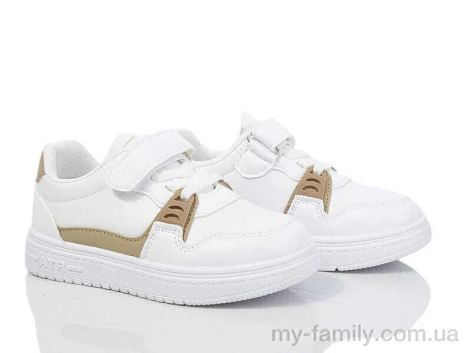 Кросівки штучна шкіра білий діти унісекс, Дитячі кросівки оптом